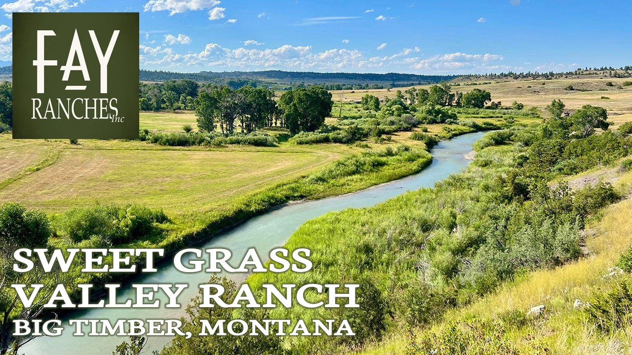 Montana Ranch For Sale | Sweet Grass Valley Ranch | Big Timber, MT
