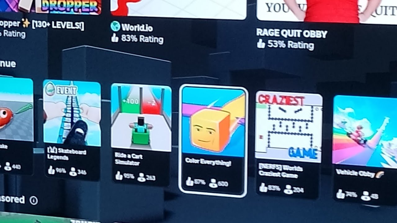 Roblox playing some minigames