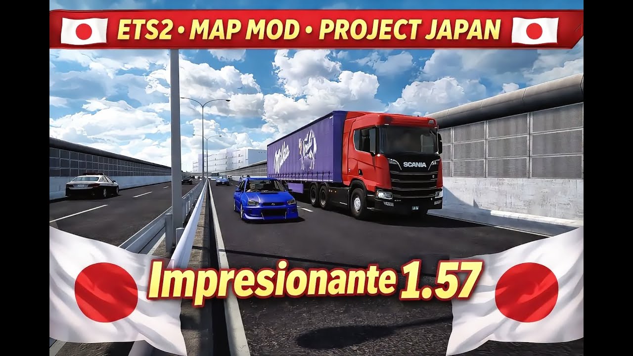 Charlando y manejando - Project Japan Mod 1.57  + 180 mods