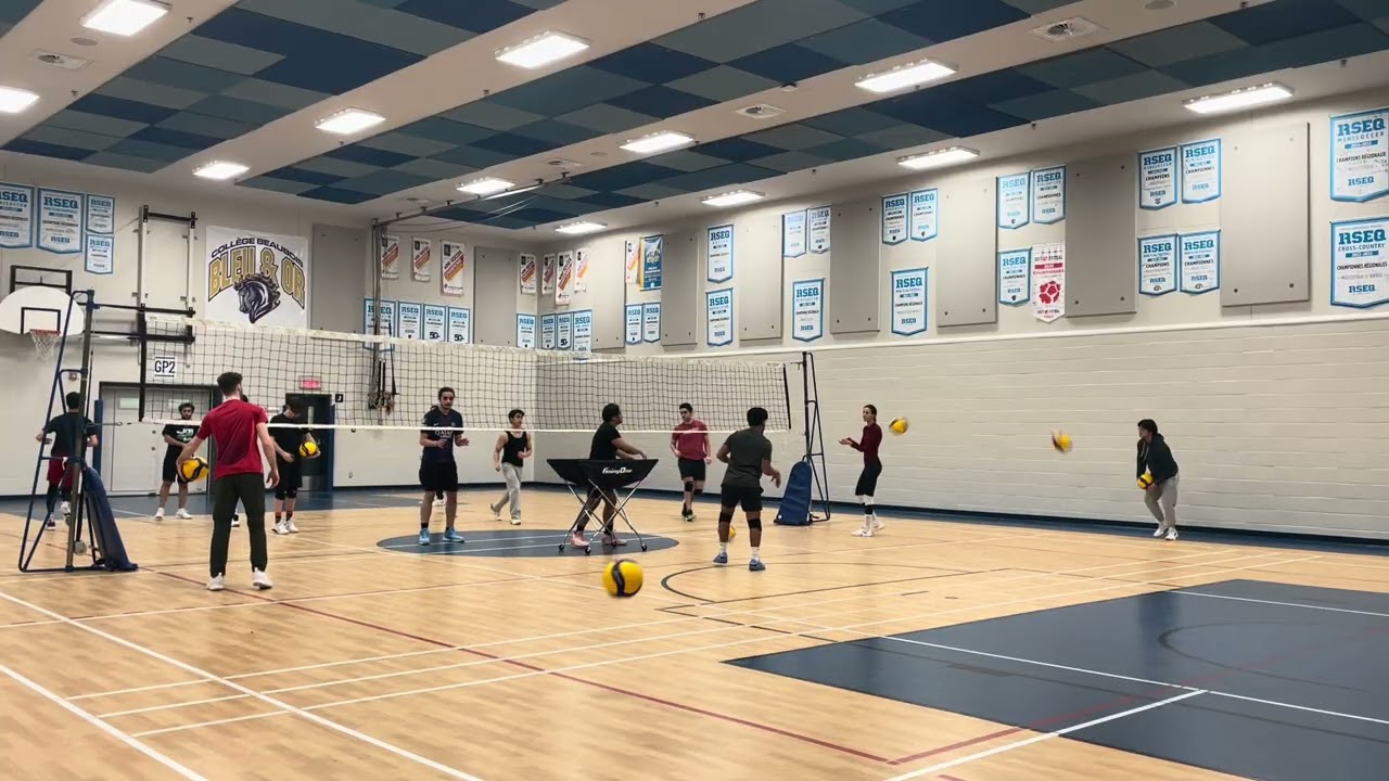 AAA Volleyball Club C+ Training at Beaubois College (February 27 2026) Part 2