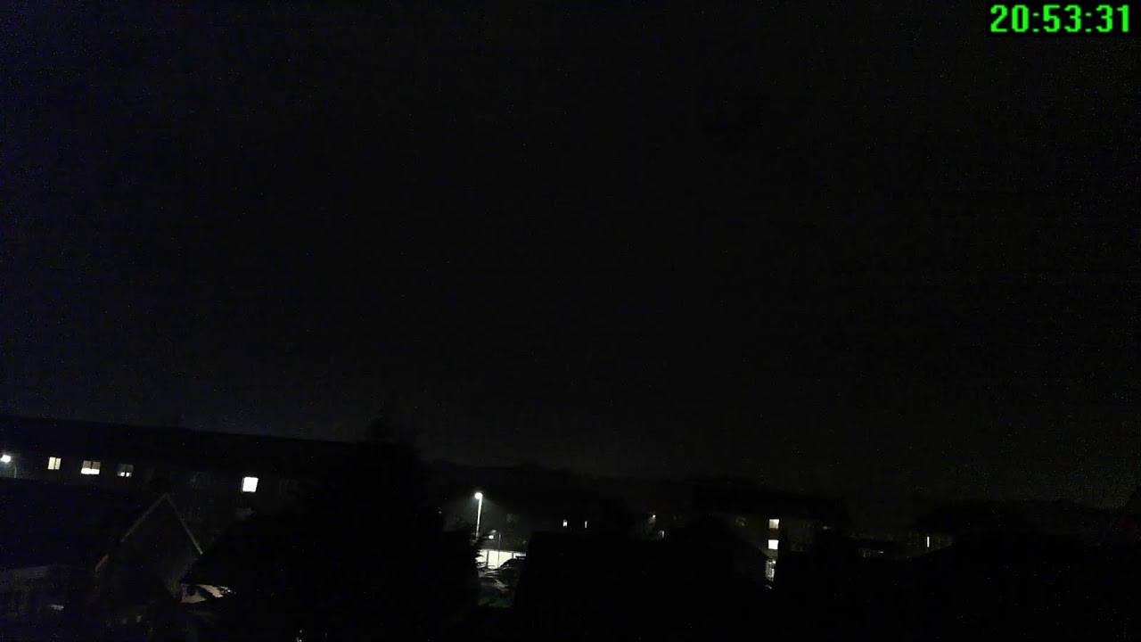 LIVE Fireworks near Glasgow Scotland UK