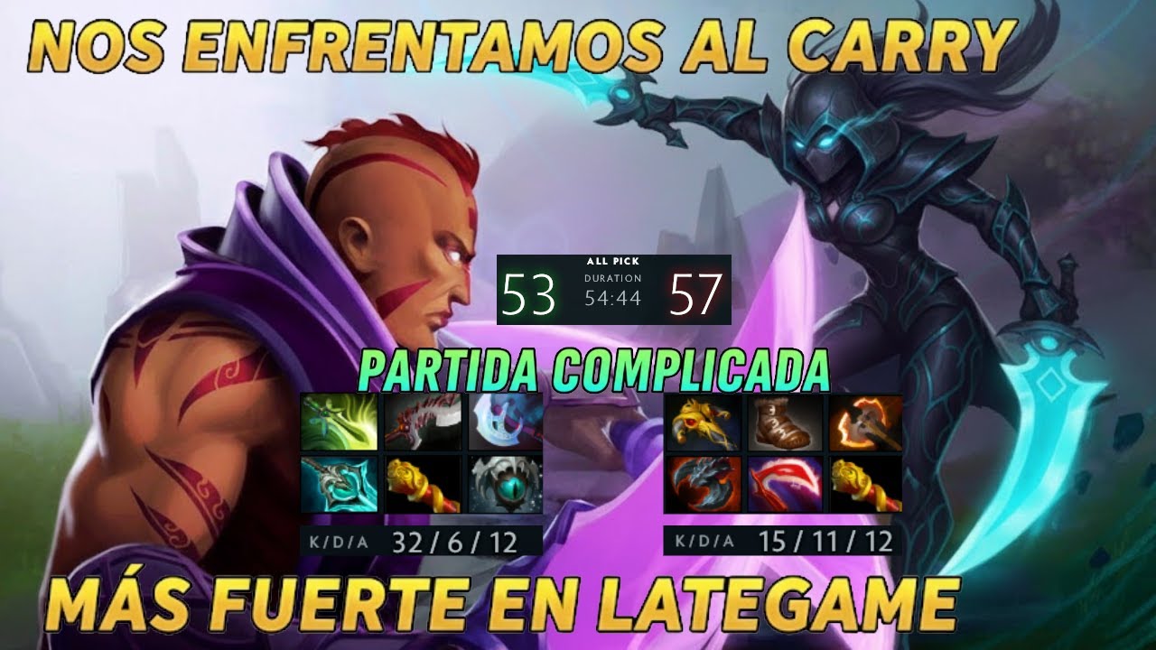 ANTIMAGE→ Jugamos countreados toda la partida y con un MID inútil