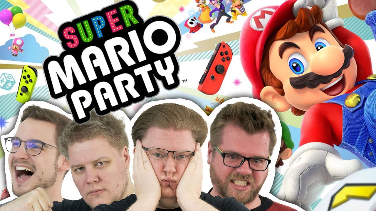 Das große Vierer-Duell bei Super Mario Party