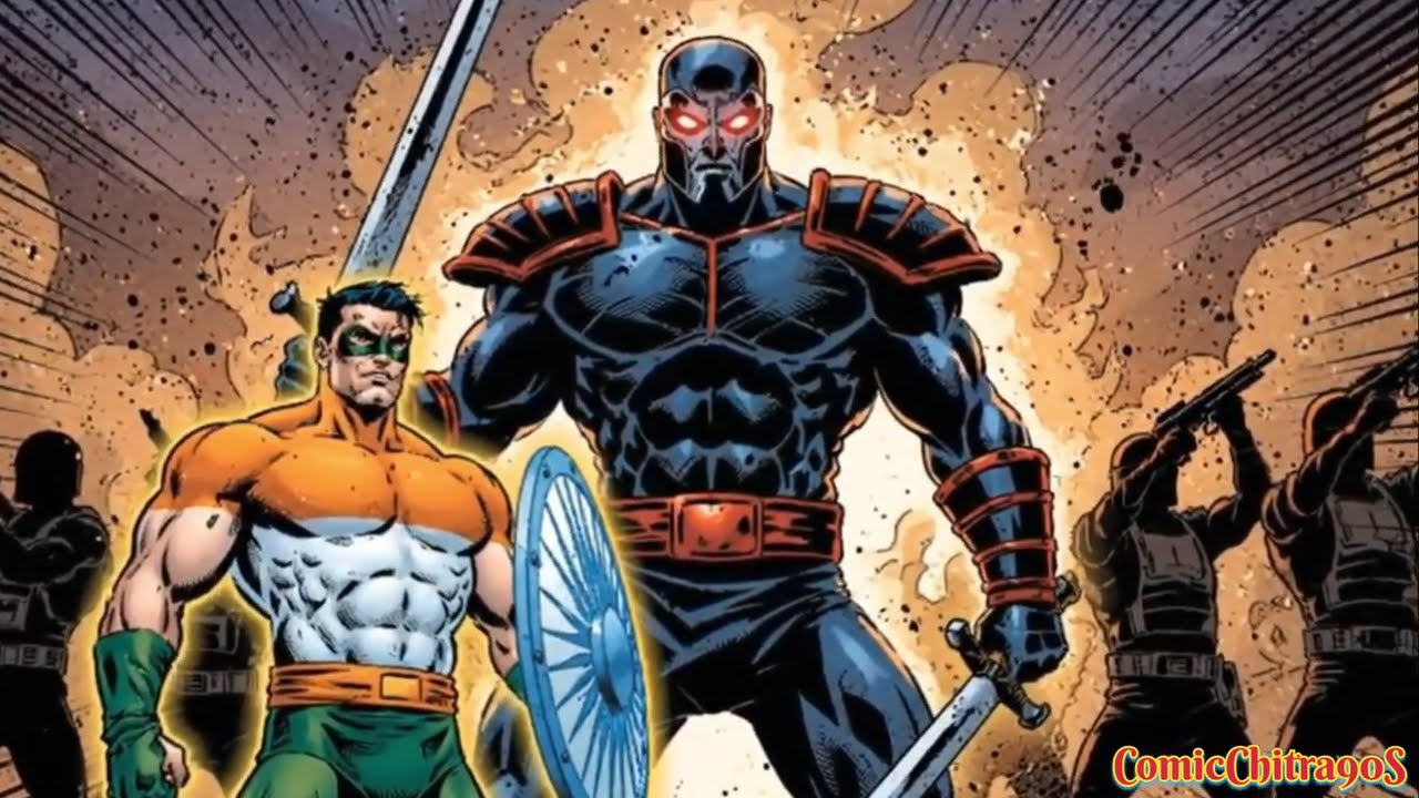 Tiranga: Khoon Ka Rang Tiranga | तिरंगा बनाम काली लश्कर | Raj Comics 90s Superhero | COMICCHITRA90S