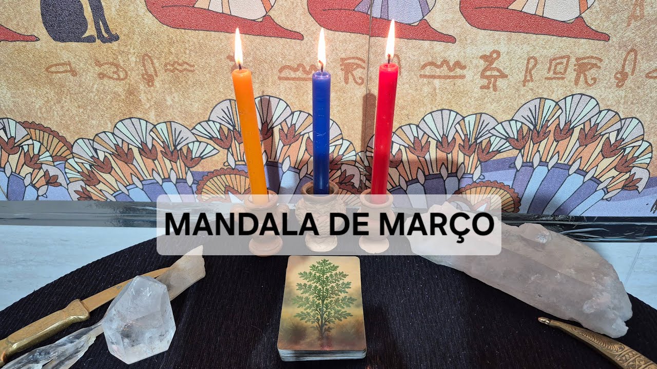 MANDALA DE MARÇO  +SUPER CHAT $25 PERGUNTA OBJETIVA #tarô