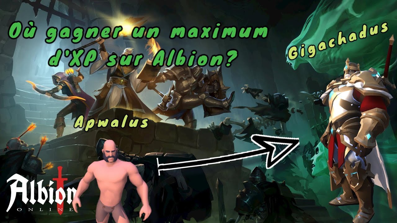 Les lieux pour XP (fame) efficacement sur Albion en 2024!