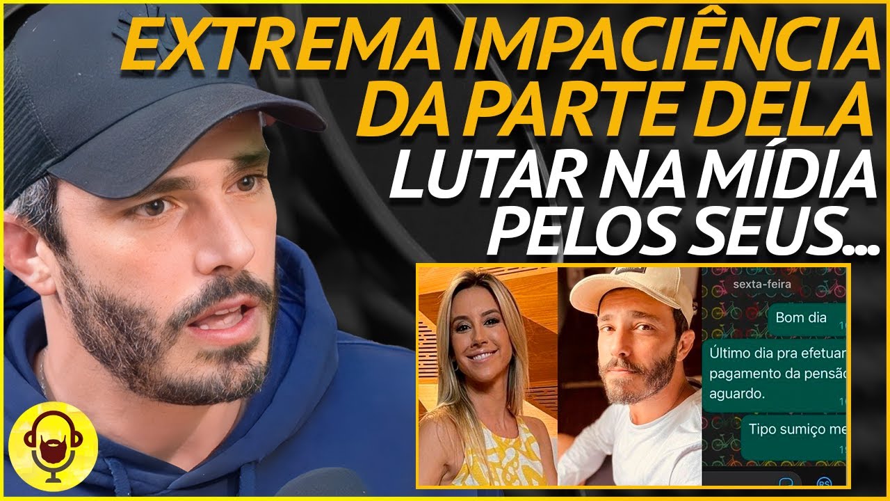 THIAGO RODRIGUES DESABAFA SOBRE PENSÃO DO FILHO COM CRIS DIAS