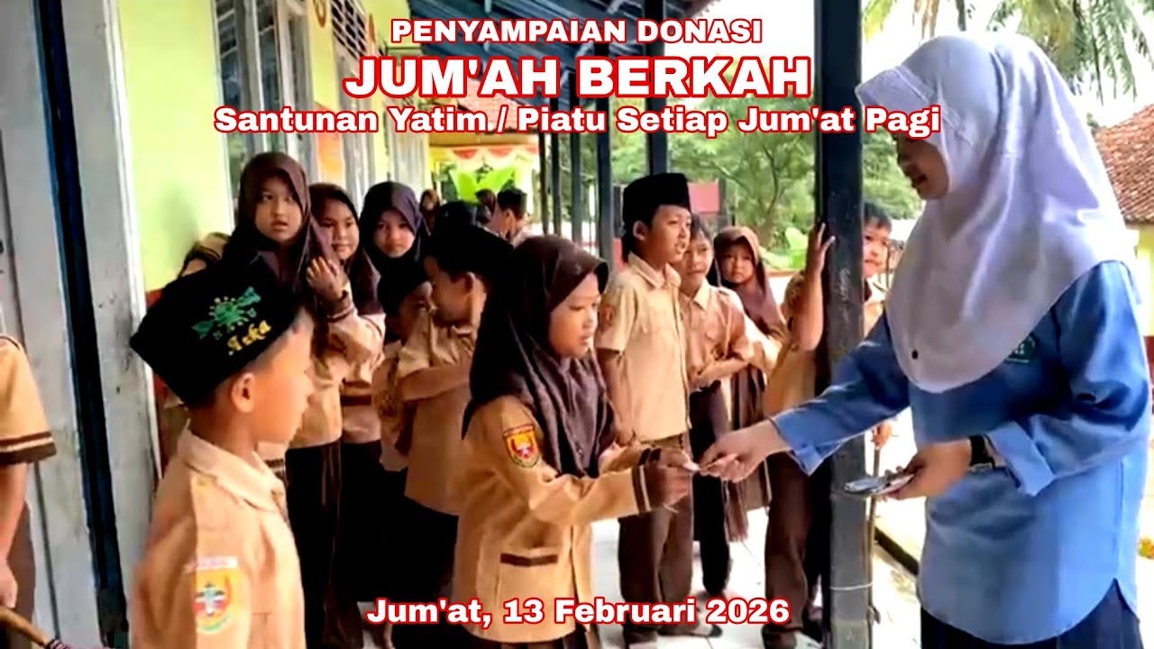 PENYAMPAIAN DONASI JUM'AH BERKAH