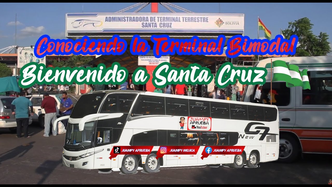 Conoce la Terminal de Bimodal de Santa Cruz. #SantaCruz #Bolivia
