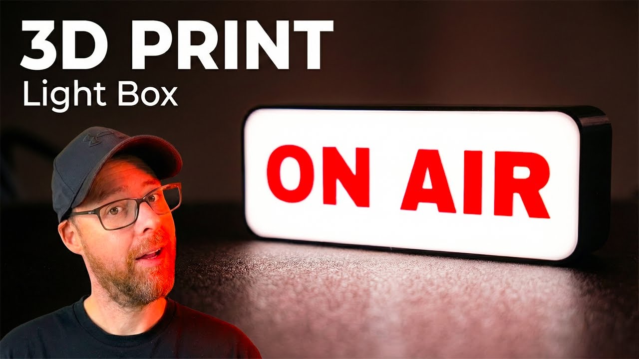 This “On Air” Light Box Is Easier Than It Looks