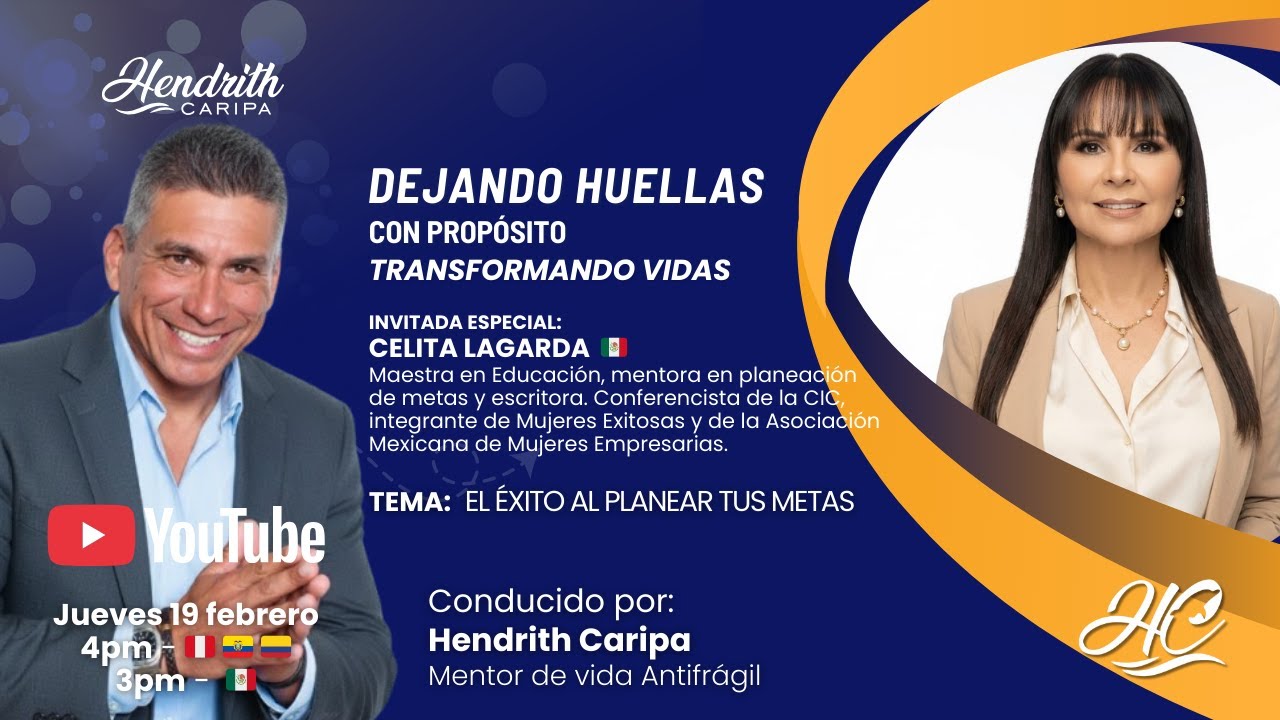 “El Éxito al Planear tus Metas” con Celita Lagarda 🇲🇽