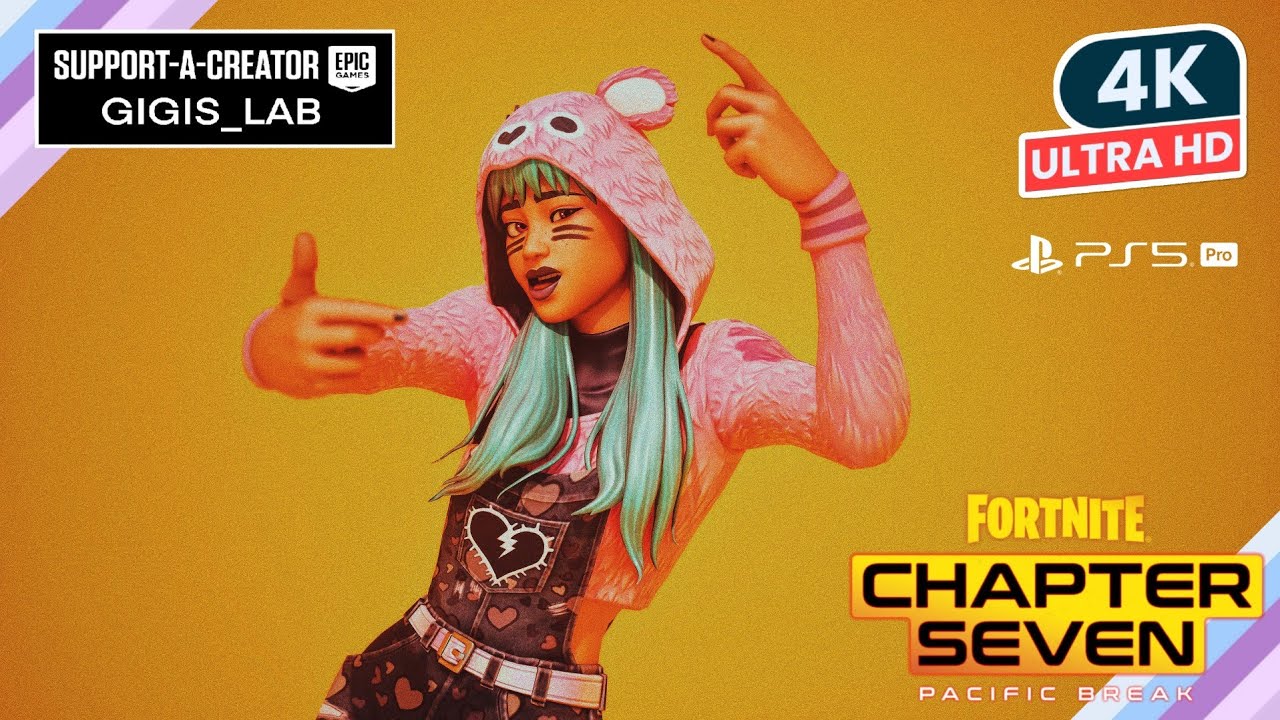 FORTNITE On PS5 PRO Gameplay SYD Skin Showcase Before You Buy Review 4K HDR