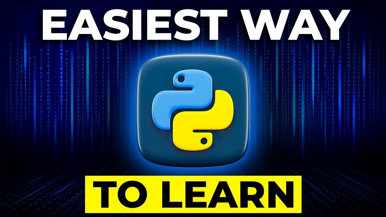 How I Would Learn Python (Programming, Data and AI in One Place)