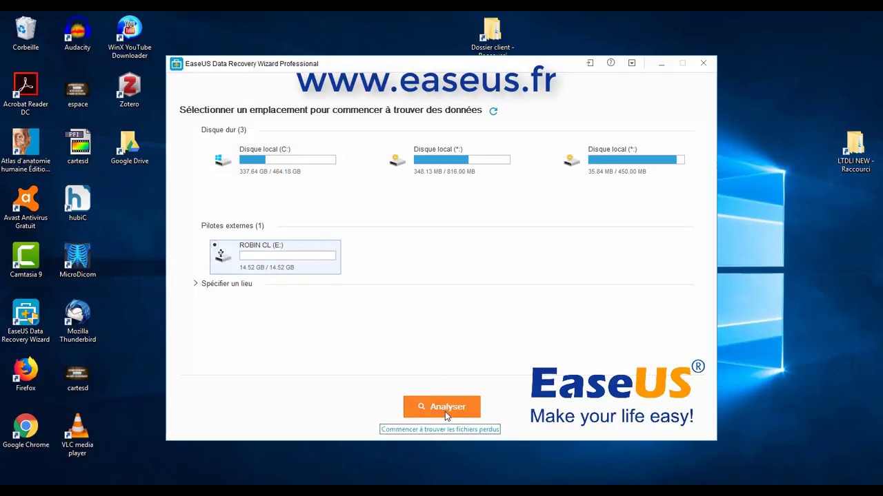 Récupérer une partition perdu d'un disque dur