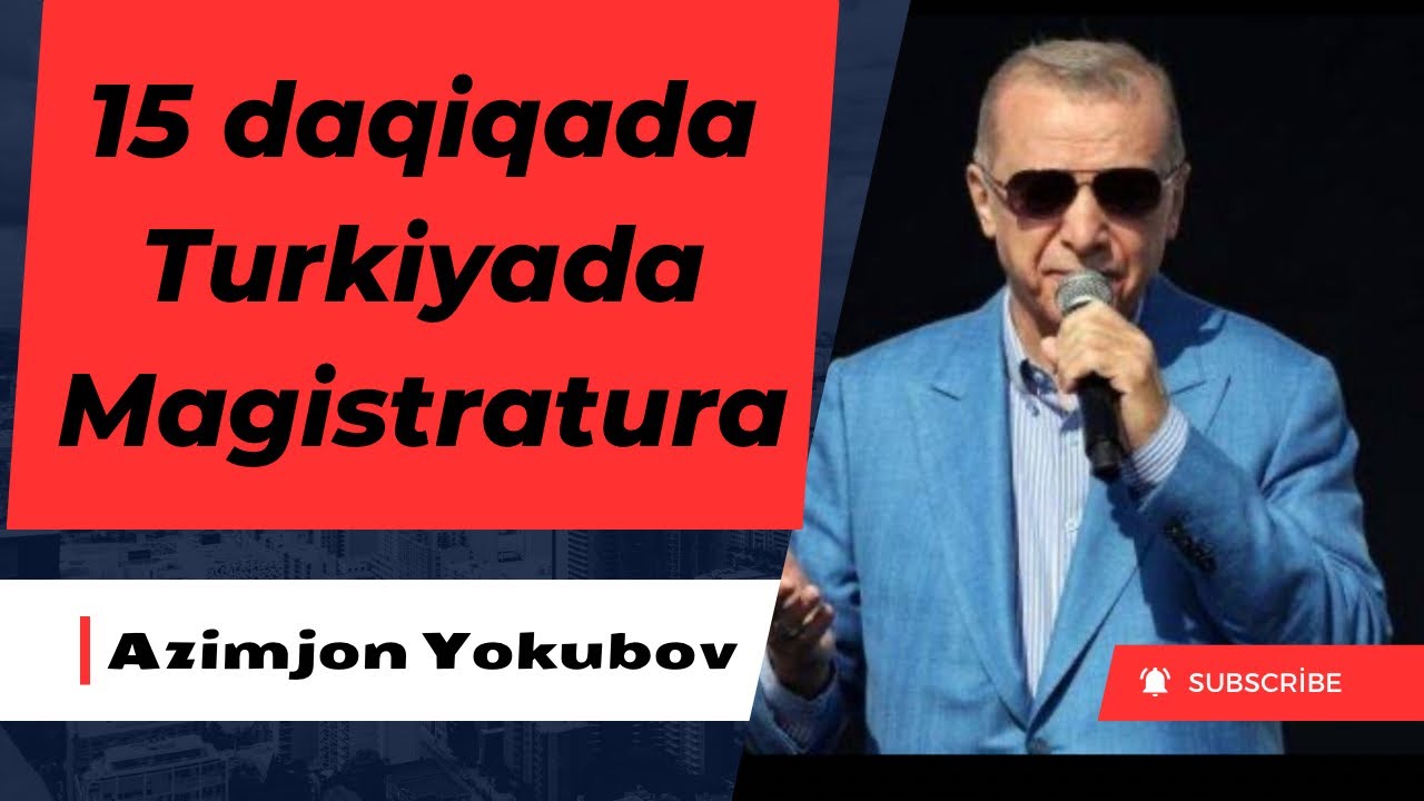 Turiyada Magistratura/Turkiye Yüksek lisans/Türkiye Master