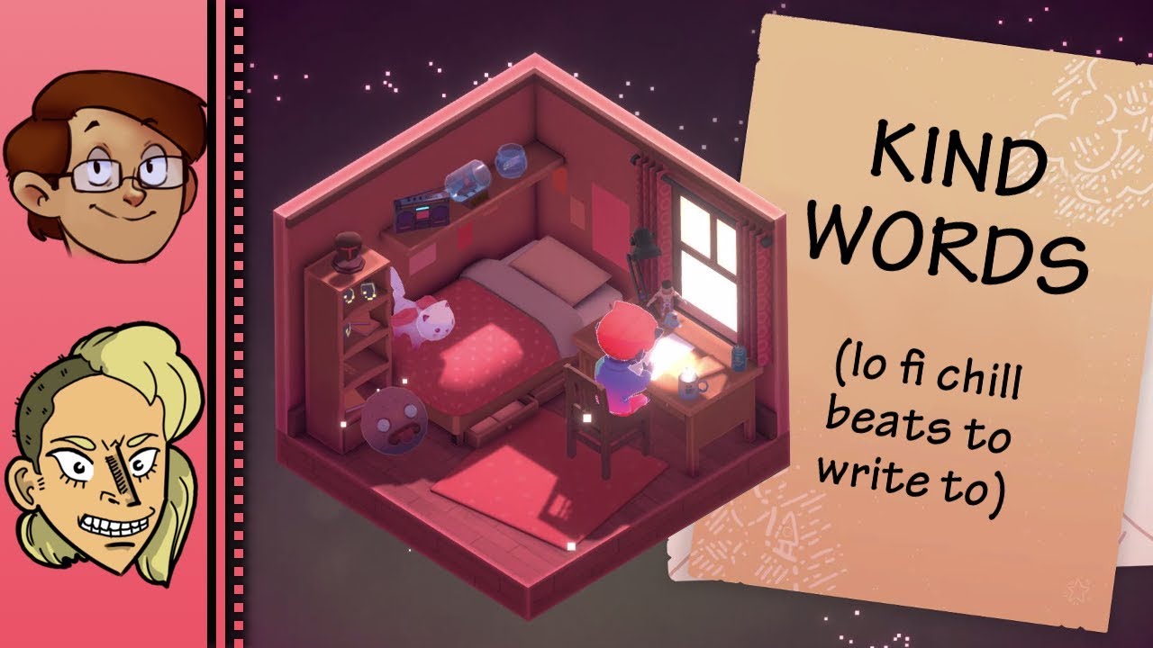 Let's Try Kind Words (lo fi chill beats to write to) - Warning: Suicide, Depression