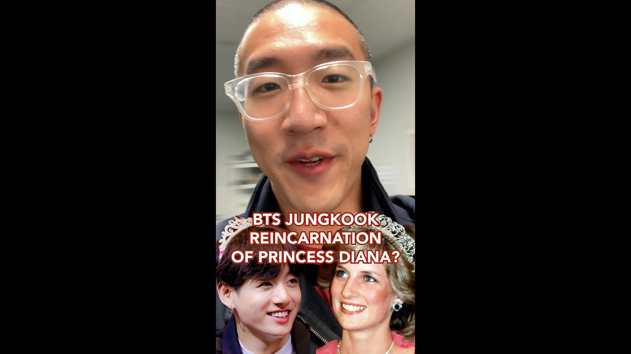 Is JK the reincarnation of Princess Diana? 👑 #bts