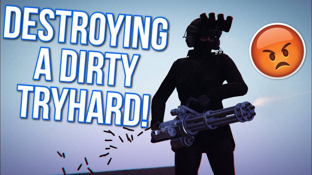 Smacking a DIRTY Tryhard! (GTA Online)