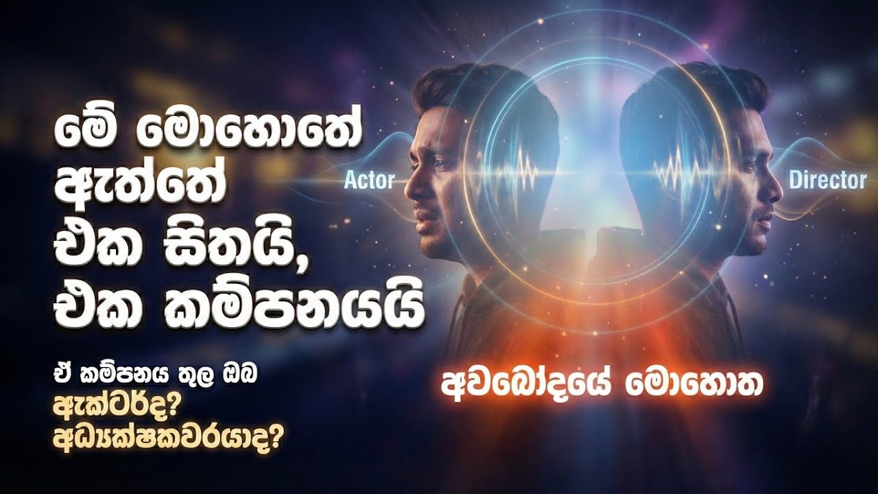 ලෝකය යනු සිතුවිලි මායාවක්ද? | World as a Simulation | Buddhism & Science Explained
