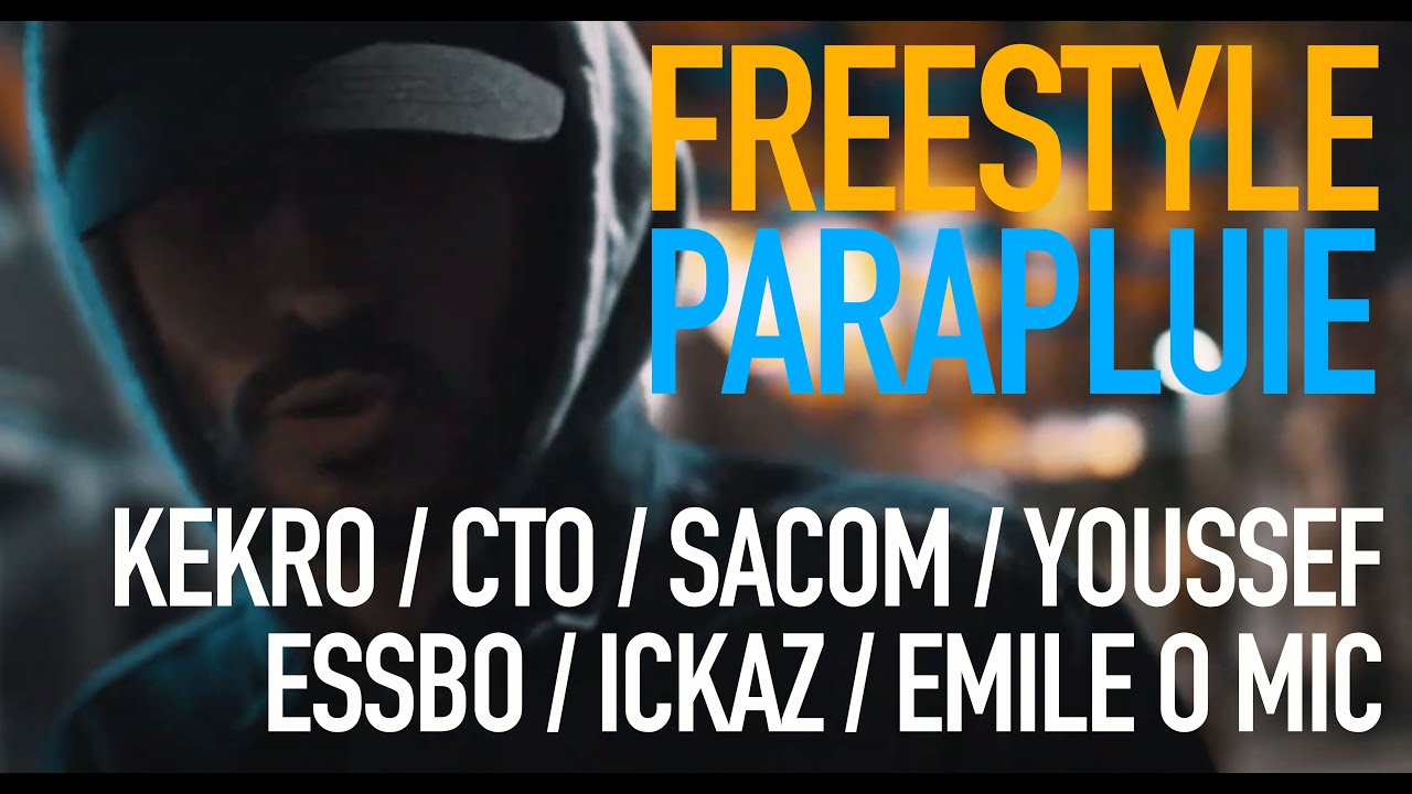 Freestyle parapluie Kekro - Youssef (Swatt's) - Sacom - Ickaz - Essbo - Cto - Emile O Mic | Tournai