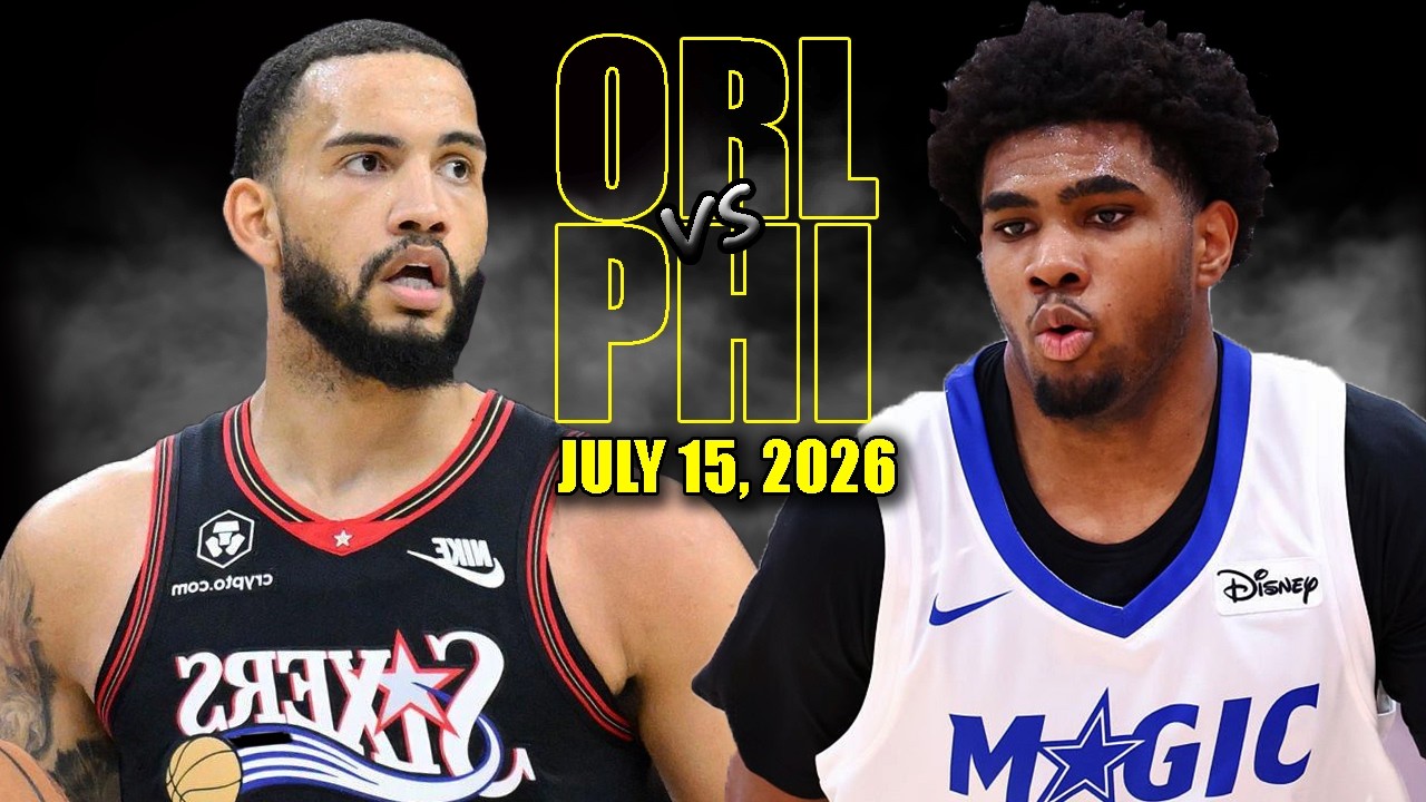 Philadelphia 76ers vs Orlando Magic Full Game Highlights - July 15, 2026 | NBA Summer League
