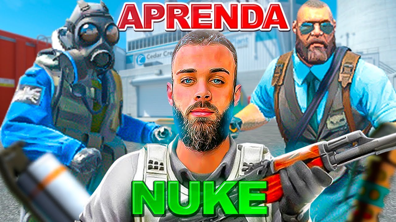 Como JOGAR no BOMB “A” da NUKE (CT e TR) - Dicas CS2