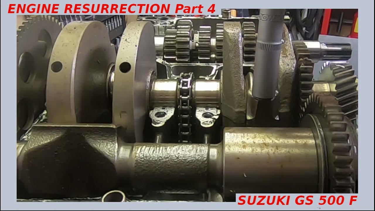 Suzuki GS 500 - Engine Resurrection Part 4 (HD)