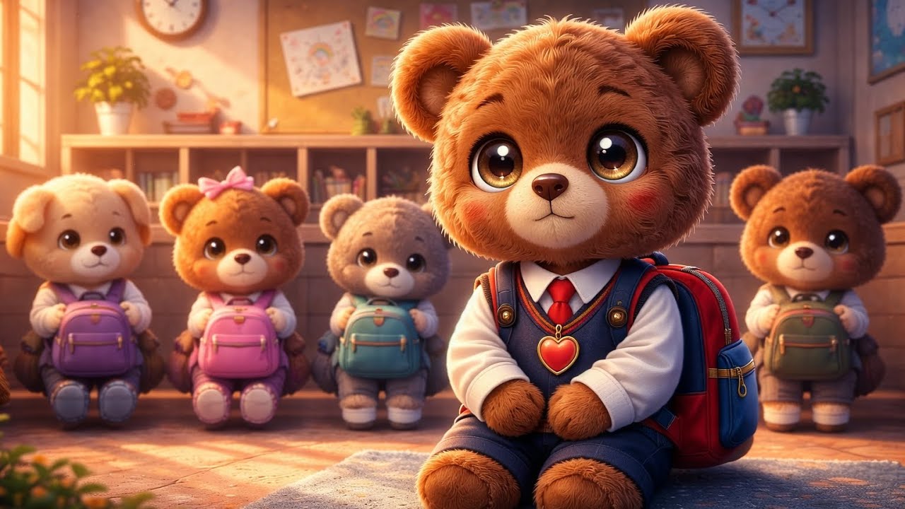 Wait after the Bell when Dad is Late| Fear of Being Left Behind| Teddy Bear| 