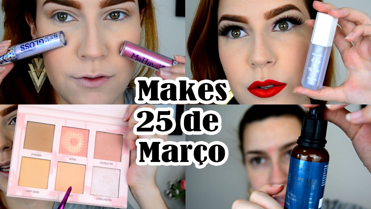 TESTANDO MAKES DA 25 DE MAR&Ccedil;O