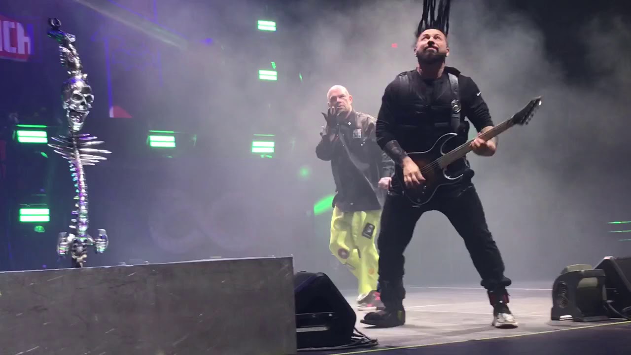 Five Finger Death Punch - Wash It All Away Pensacola Bay Center Florida 11 / 15 / 2019