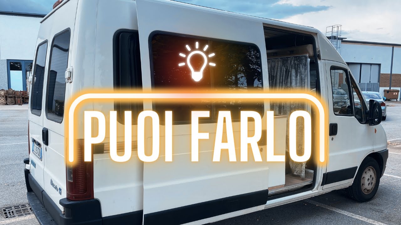 Come camperizzare un furgone SENZA OMOLOGAZIONE [Tutto removibile]