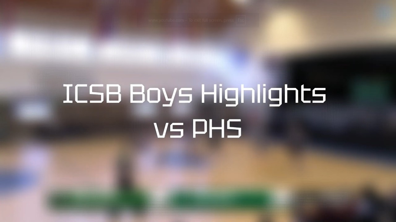 ICSB Boys Highlights vs PHS Winter Classic 2026