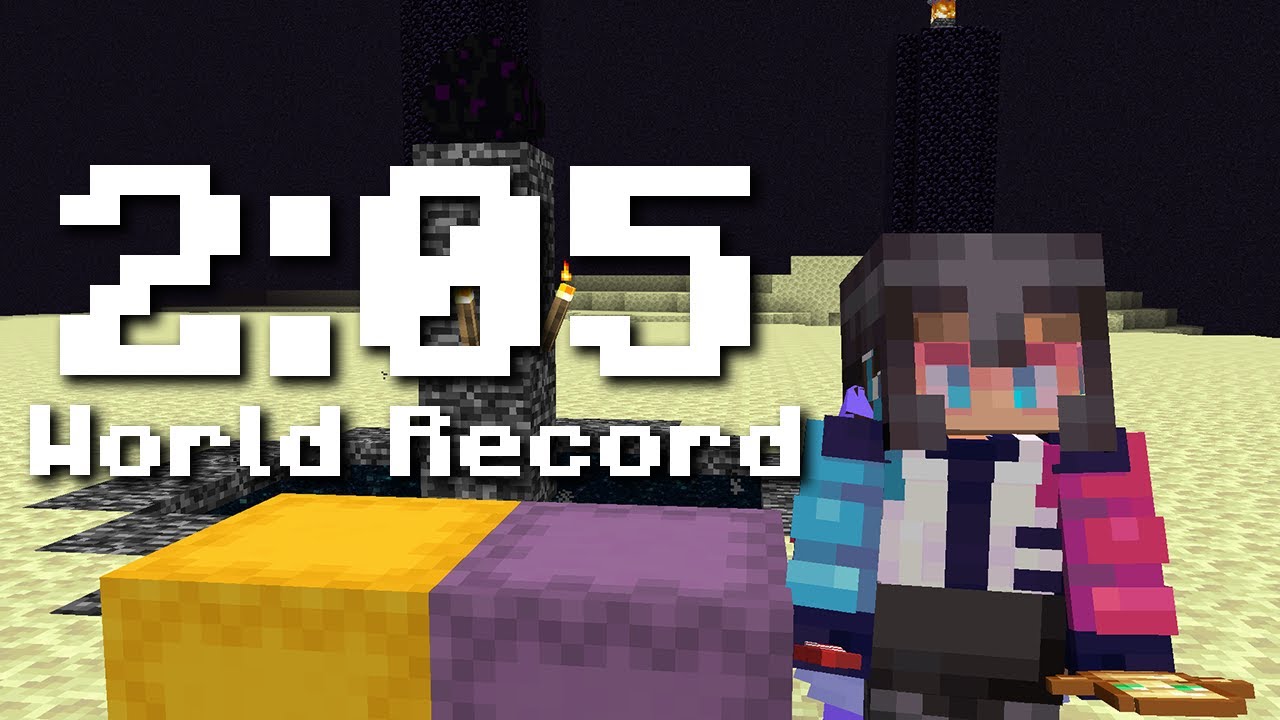 (2:05) minecraft 1.16 all advancements world record