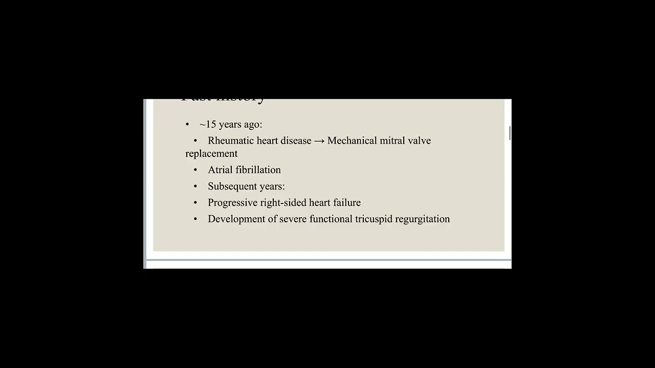 Grand round 14/5/2025 (case of missed TR)