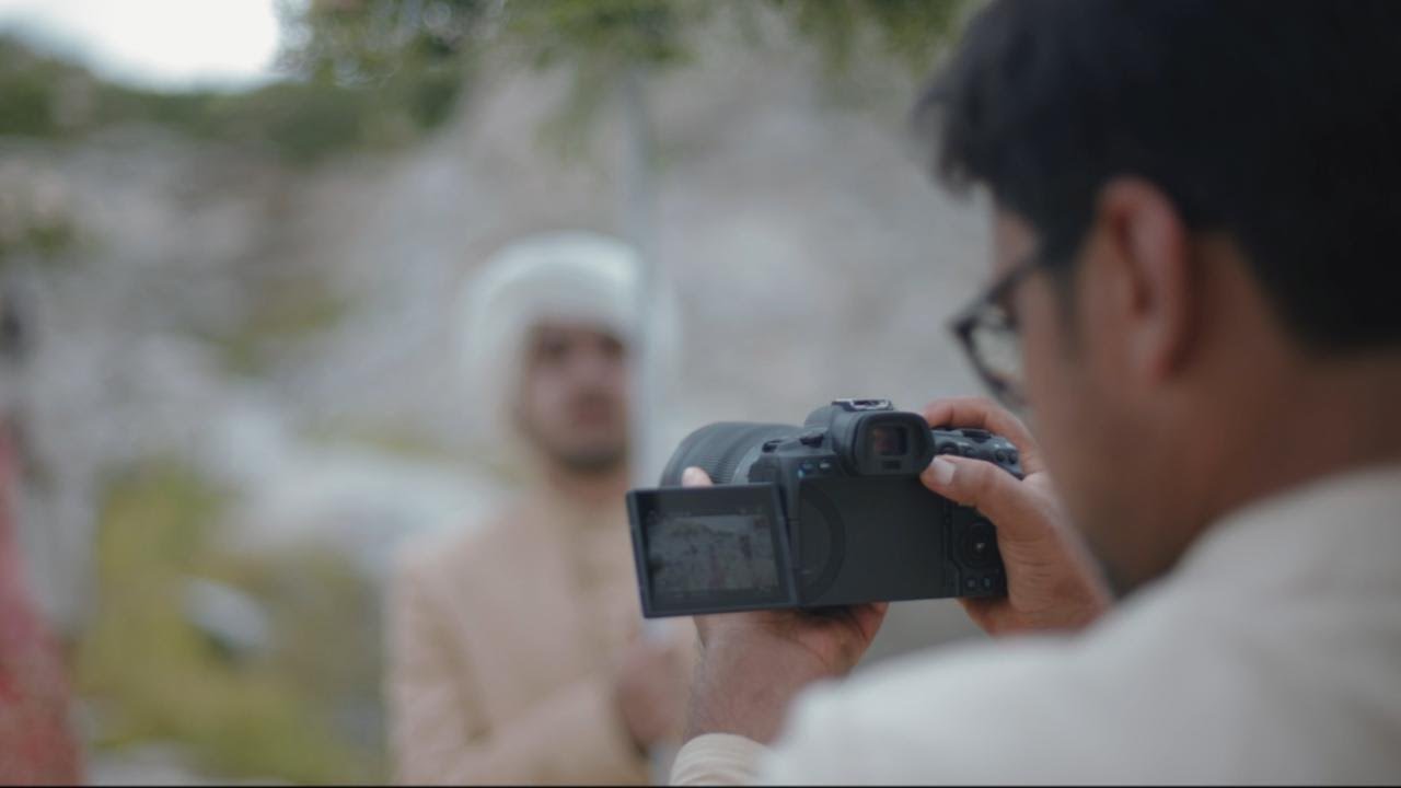 Shot on Canon EOS R5 with Wedding Videographer and Canon EOS Ambassador Siddharth Sharma