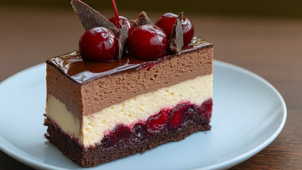 Chocolate Cherry Dream cake | Luxury Cakeat Home