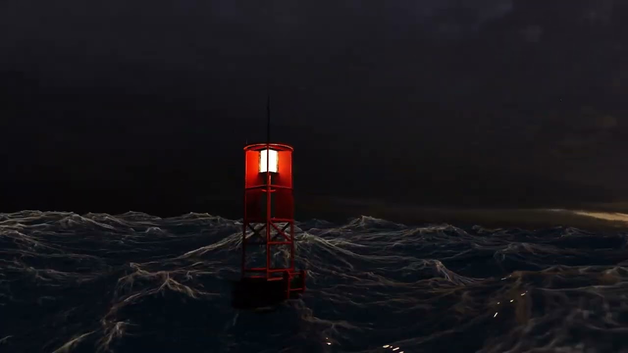 Buoy in the Ocean Animation