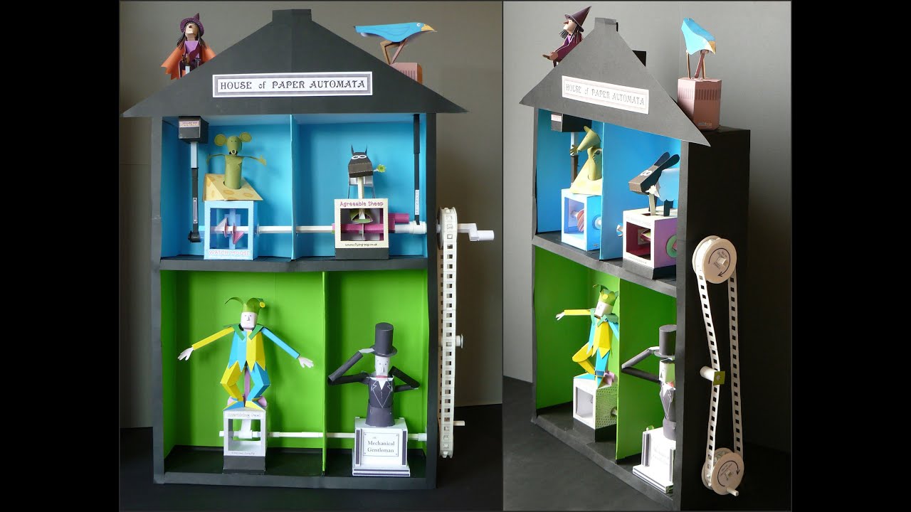 House of Paper Automata