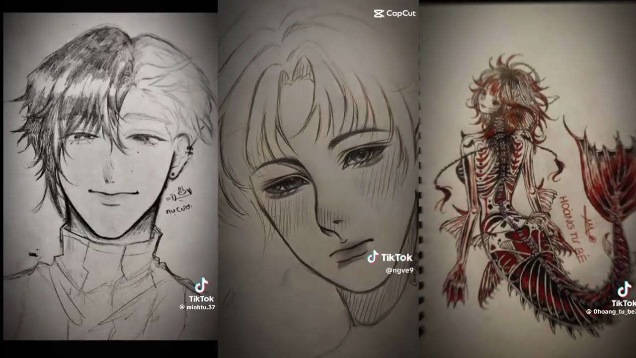 Tổng hợp [Tik Tok]  dân vẽ 🖌️🎨☕🍫