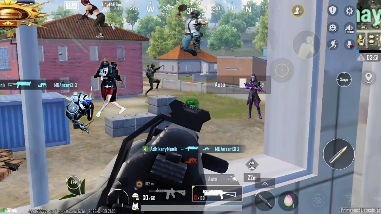 Random ke sata 😱😱😱 PUBG MOBILE Bohut moja aaya ..?🤫🤫