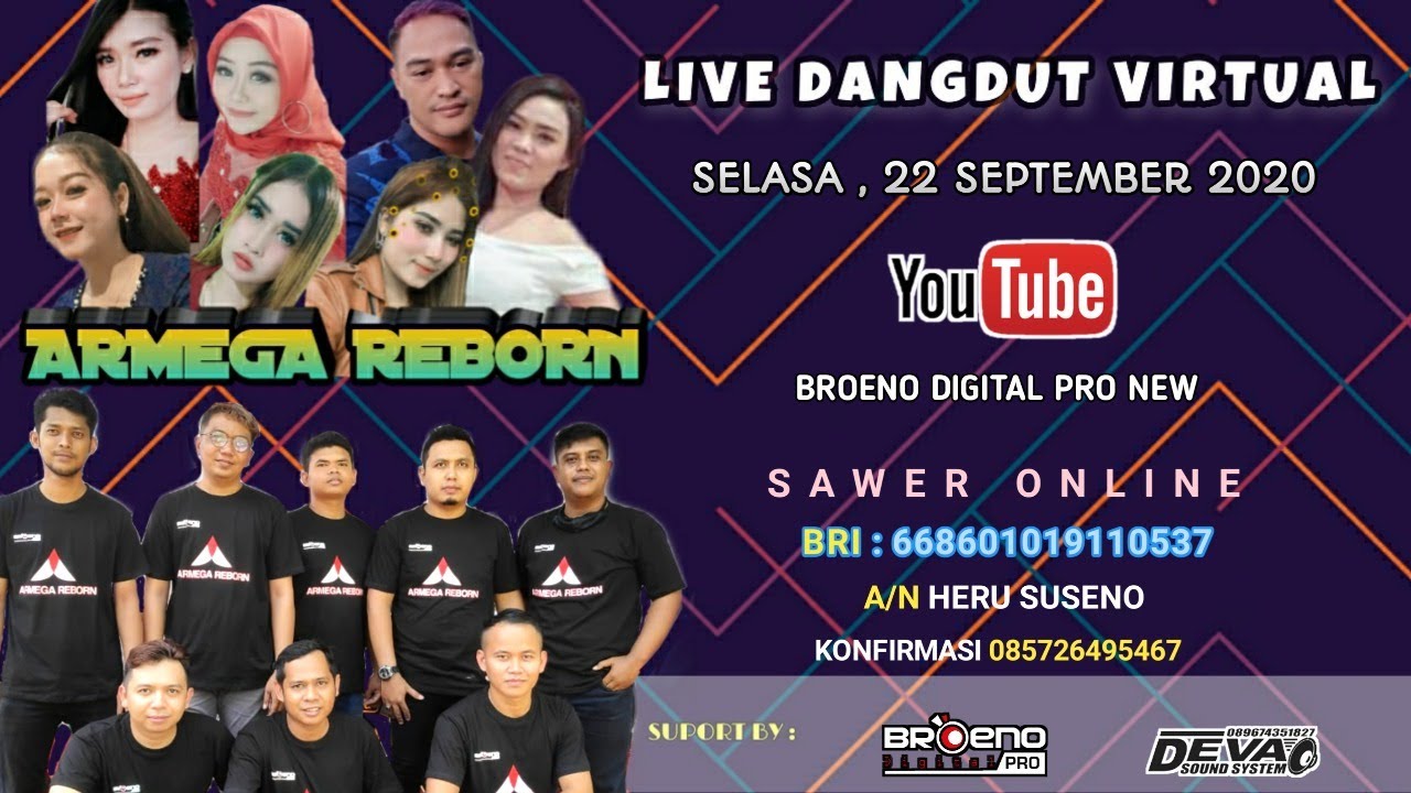 LIVE DANGDUT VIRTUAL ARMEGA REBORN