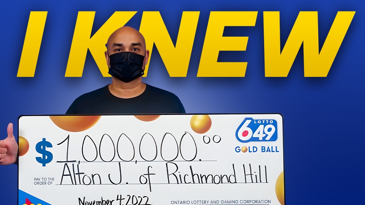 &ldquo;I Knew I&rsquo;d Win&rdquo; &mdash; $1 Million Lottery Winner