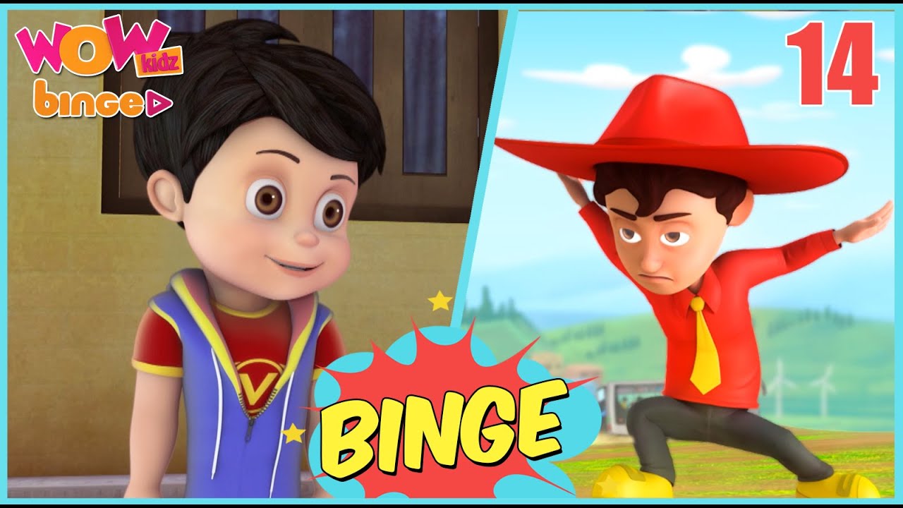 VIR THE ROBOT BOY & CHACHA BHATIJA in 1 video | Compilation 14 | Wow Kidz Binge