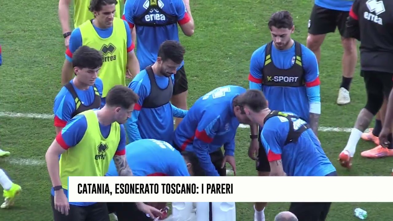 Catania, esonero Domenico Toscano: i pareri
