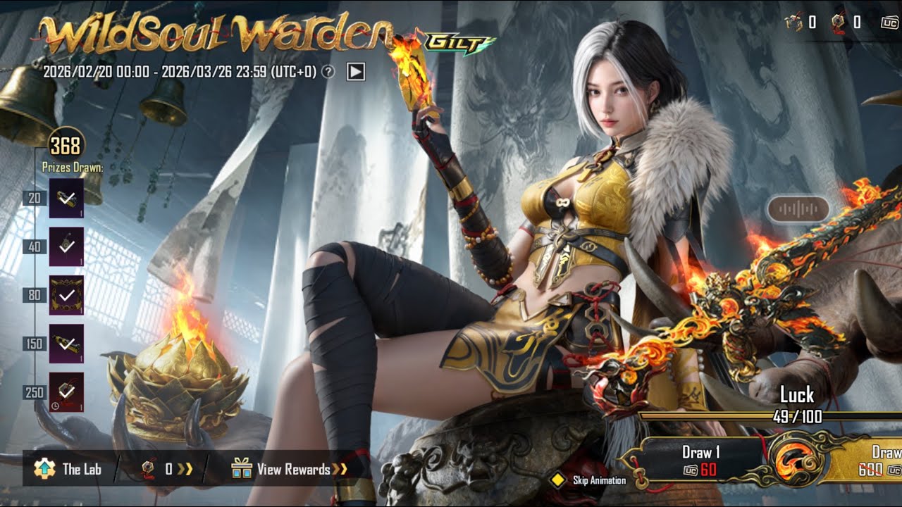 New M416 crate opening - WildSoul Warden😎🤗😉😊