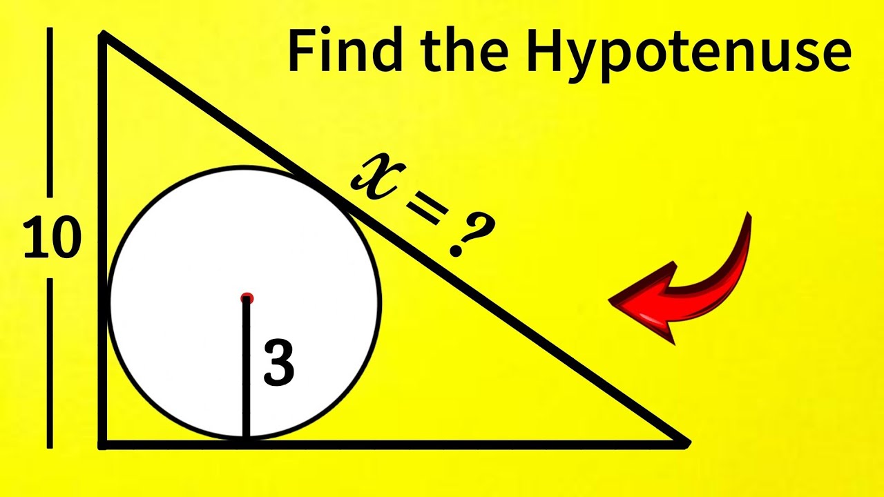 A Nice Geometry Problem &ndash; Can You Find the Value Of X