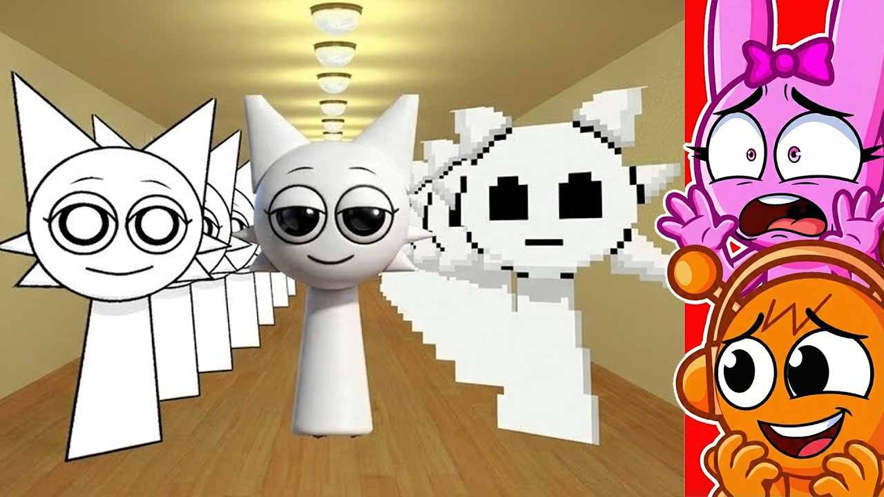 ¡Todas las familias Sprunki quieren que las salve de un grupo de SPRUNKIES MALVADOS! 😱