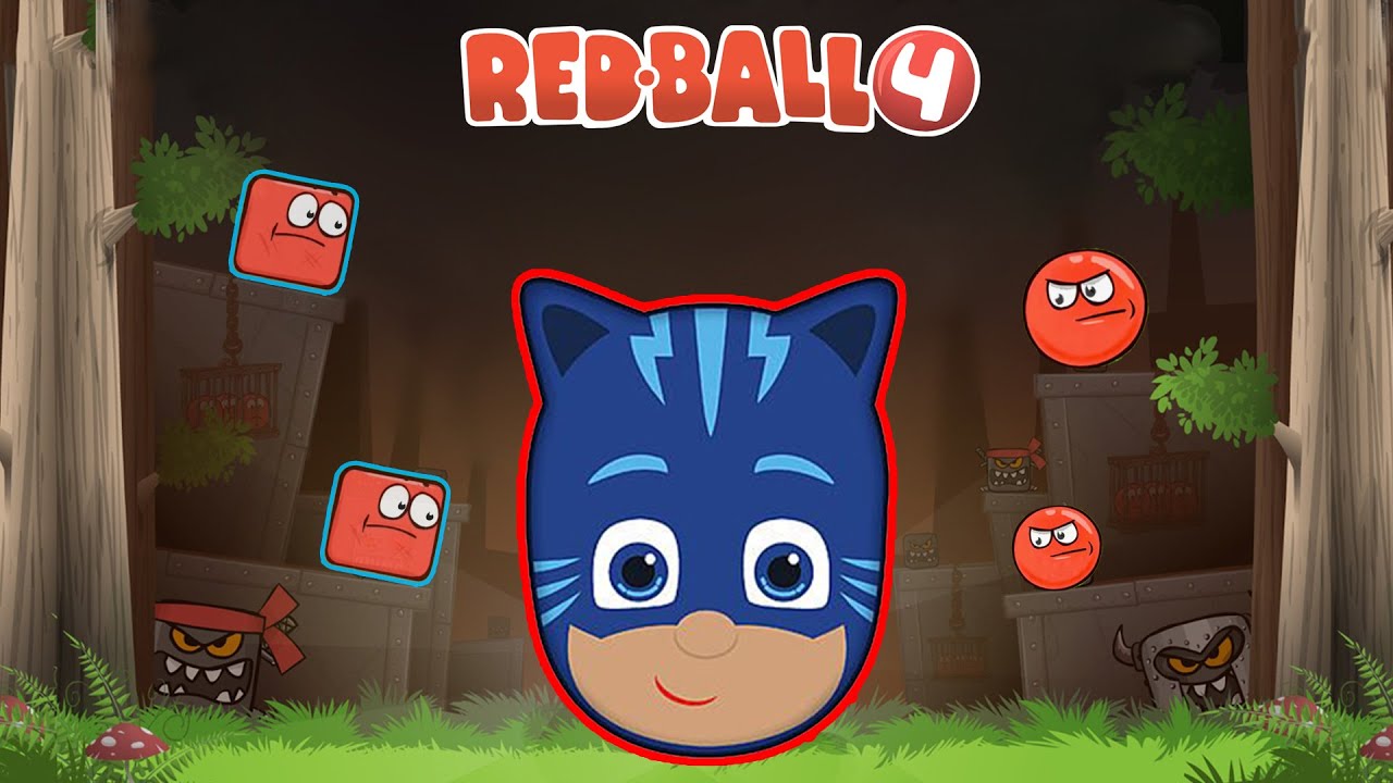Red Ball 4 Big vs Small PJ MAsk Green Hills