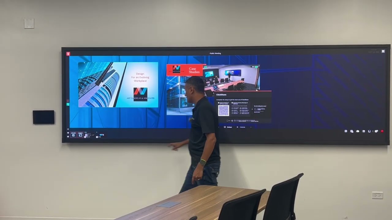 Reactiv SUITE - Support different aspect ratio displays in a single room