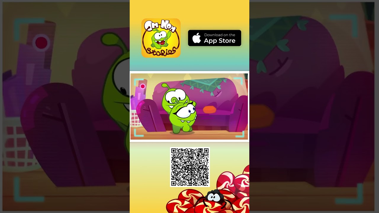 Pranks from Om Nom Stories App 😂